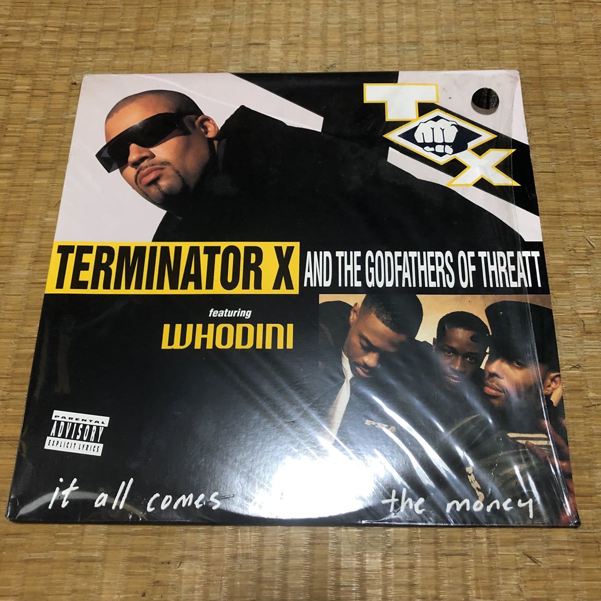 Terminator X & The Godfathers Of Threatt Featuring Whodini It All Comes Down To The Money USA盤レコード【12インチシングル】_画像1