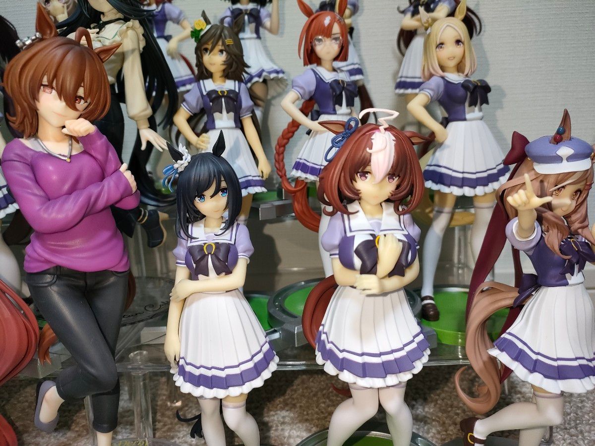 ウマ娘 プライズフィギュア 21個 まとめ売り ウマ娘 プリティーダービー フィギュア 21人まとめ売り