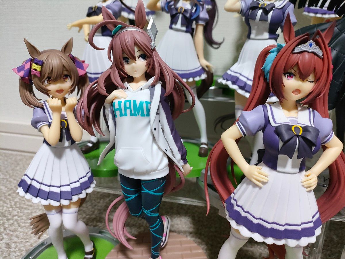 ウマ娘 プライズフィギュア 21個 まとめ売り ウマ娘 プリティーダービー フィギュア 21人まとめ売り