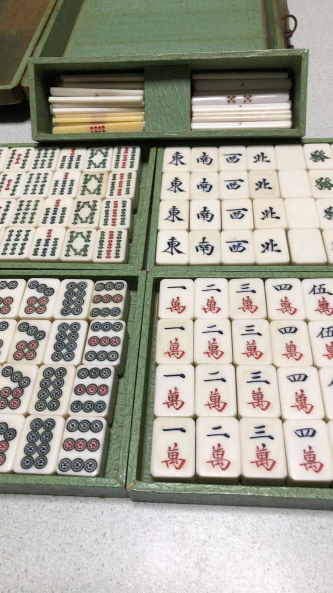 お値下げヴィンテージ麻雀 麻雀牌|Yahoo!フリマ(旧PayPayフリマ)
