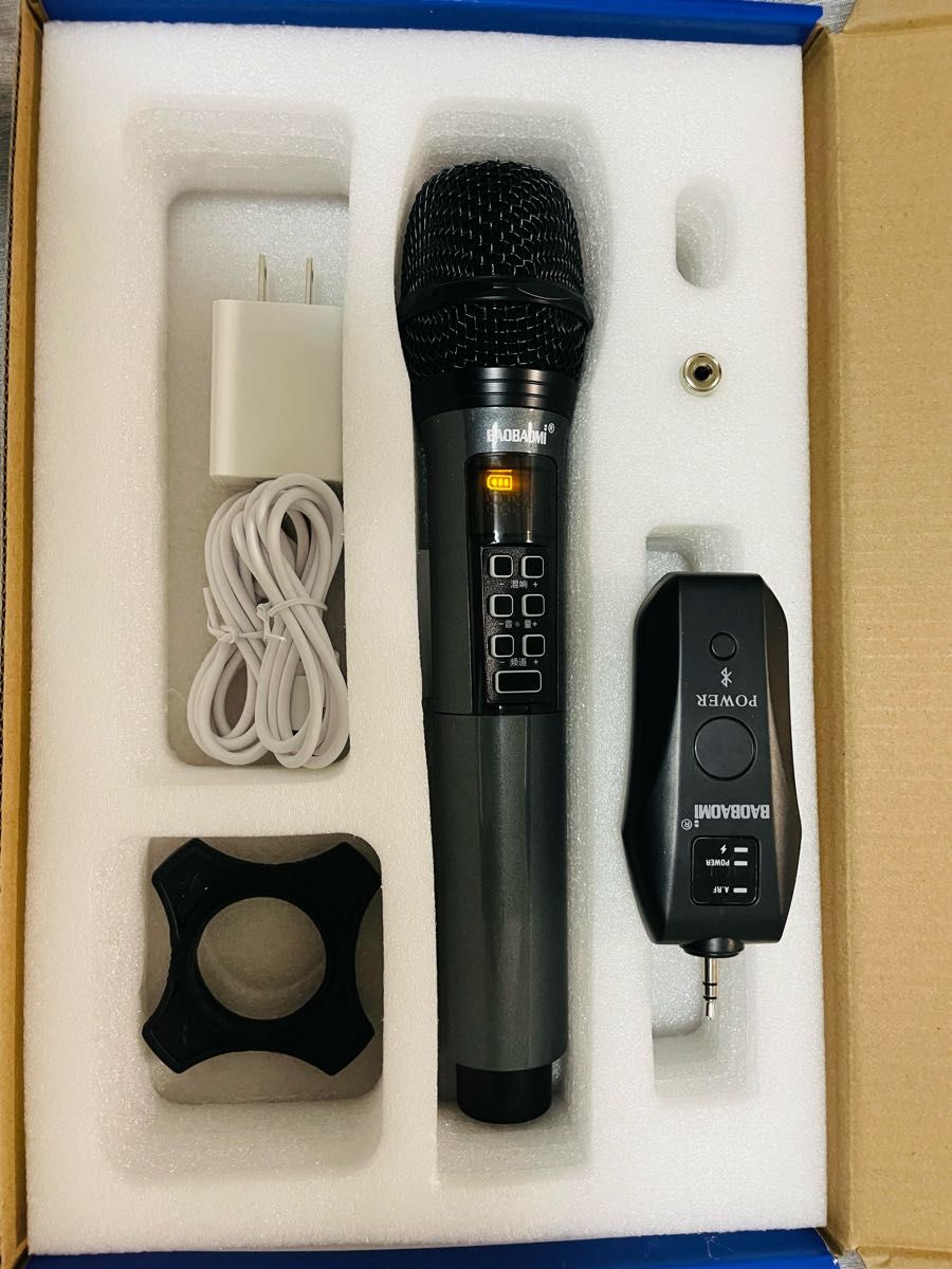 BADBAOMI ワイヤレスマイク カラオケ