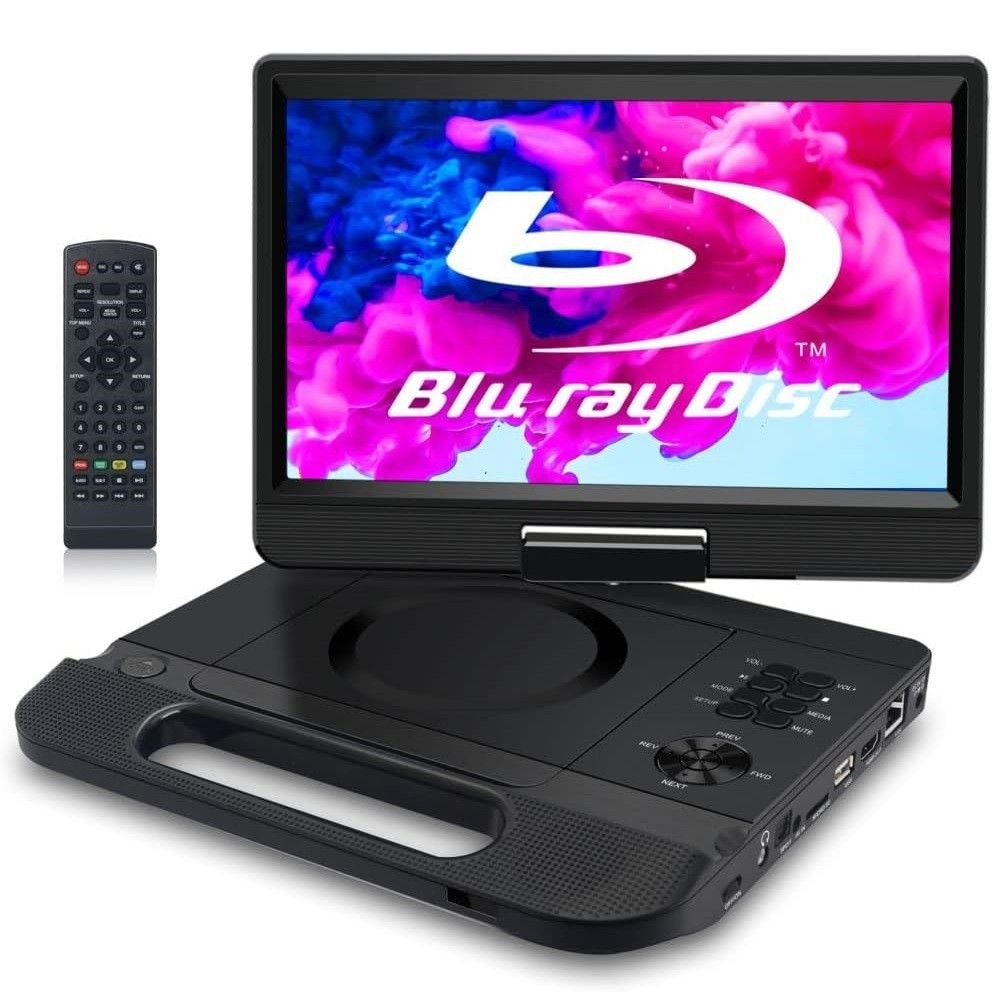 FANGOR Blu-ray ポータブルプレーヤー 10.1インチ 説明要確認 FANGOR ポータブルブルーレイプレーヤー 10 1インチ 回転式 hdmi