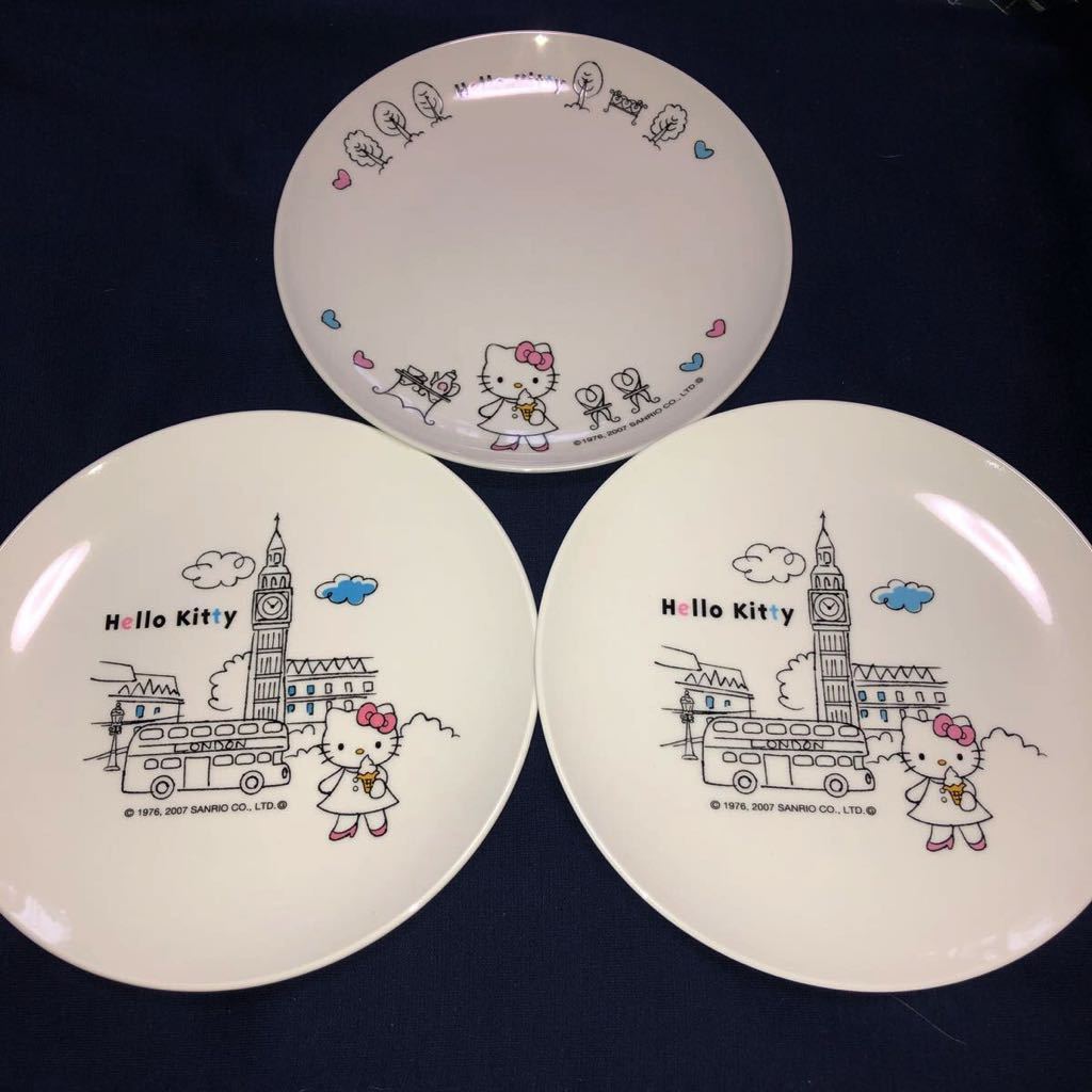 激レア非売品 サンリオ2007年製 ハローキティ 陶器 絵皿 激レア非売品 サンリオ2007年製 ハローキティ 陶器 絵皿