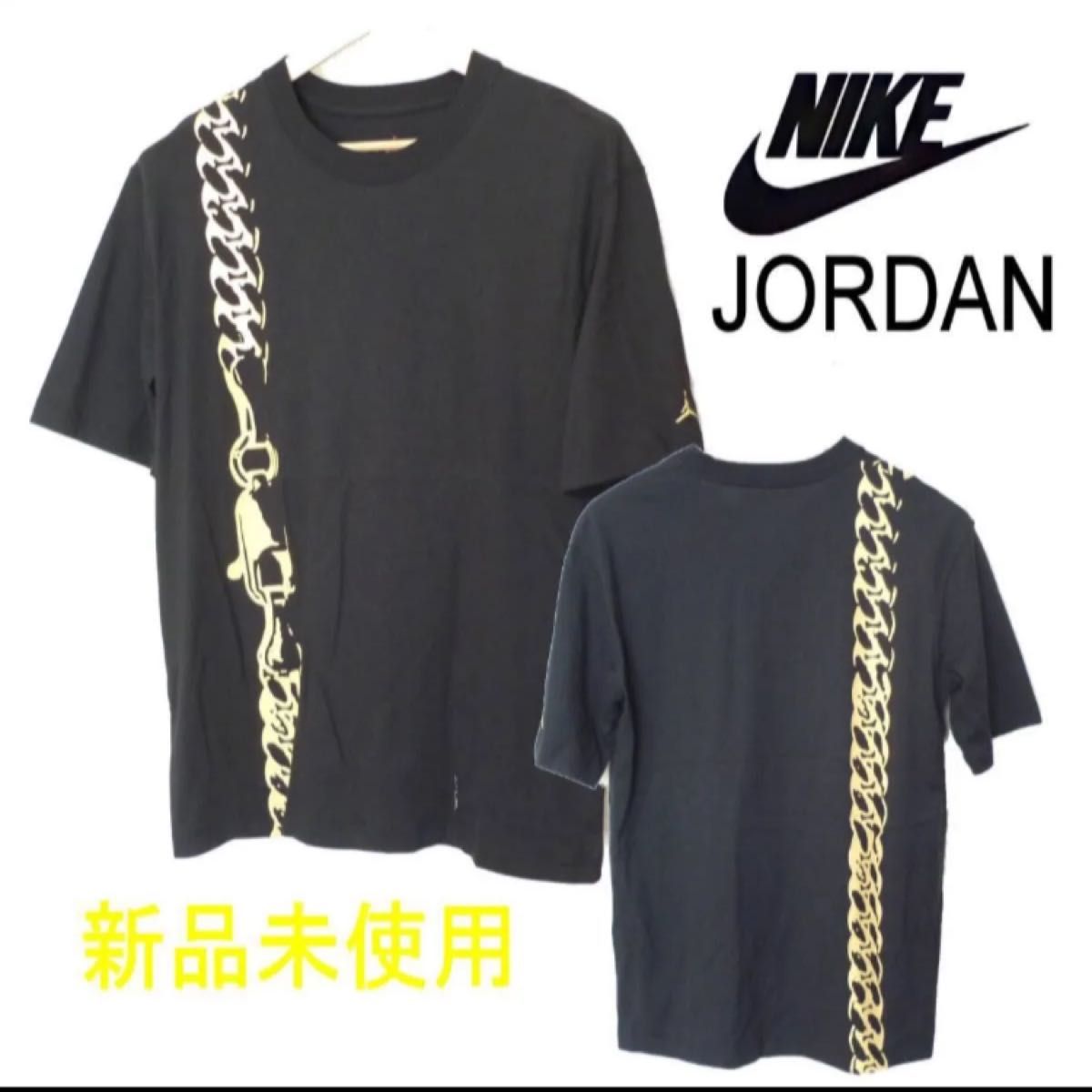【Jordan】ジョーダン オーバーサイズ Tシャツ 送料間税込 定価6050円新品メンズL相当(レディースM)ナイキ NIKE 黒 JORDAN