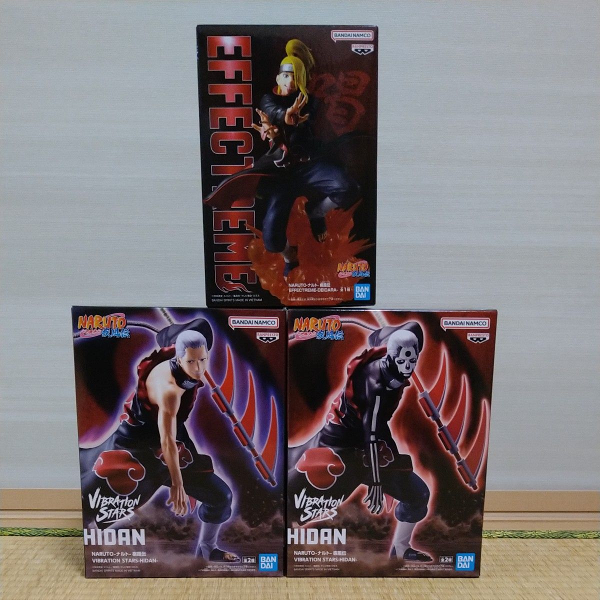 NARUTO-ナルト- 疾風伝 フィギュア 飛段 デイダラ NARUTO-ナルト-疾風伝 フィギュア 3個セット 飛段 デイダラ