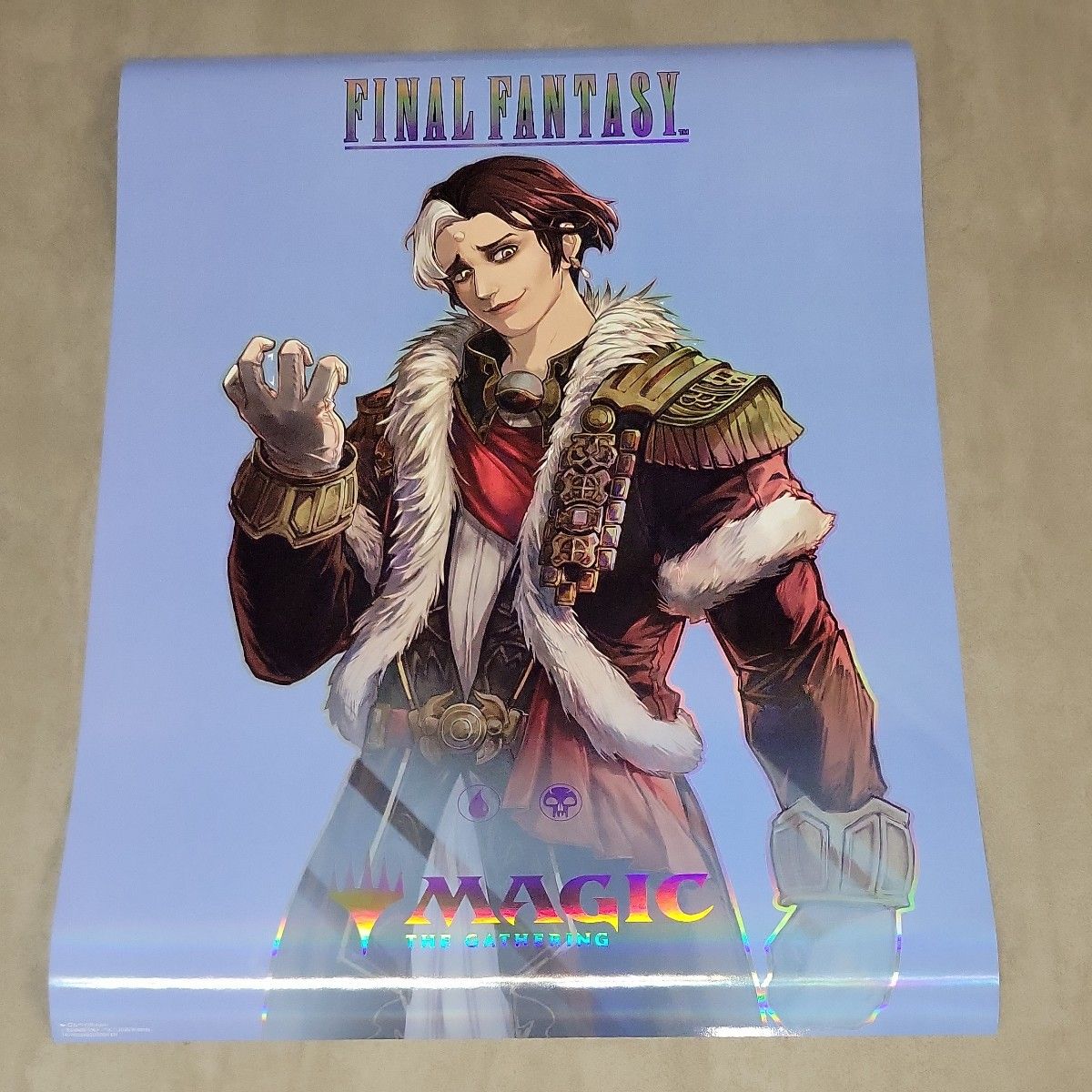 MTG ファイナルファンタジー 販促用FOIL ポスター エメトセルク MTG ファイナルファンタジー 販促用FOIL ポスター エメトセルク
