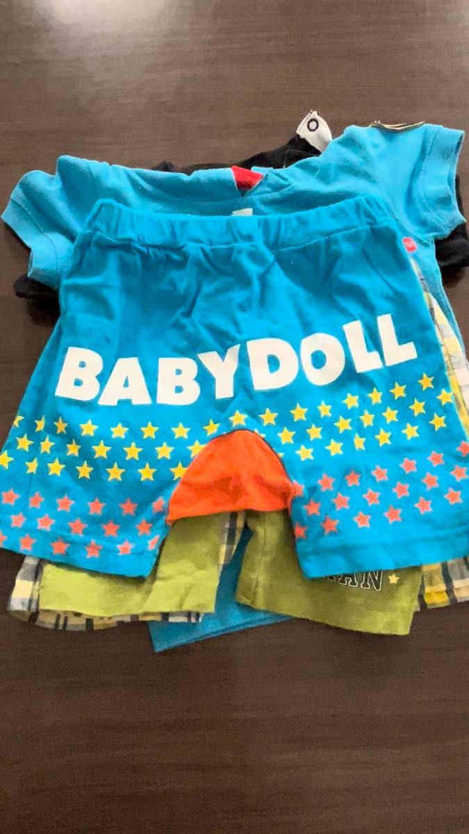 90 半ズボン Tシャツ 男の子 セット