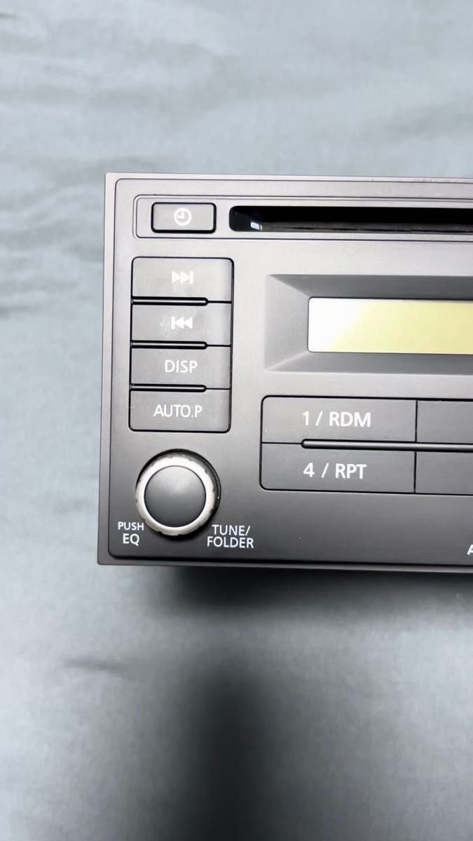 日産デイズ B21W 純正 2DINワイド CD FM・AMラジオ HS-C5482A 前面AUX入力 MP3対応 動作確認済