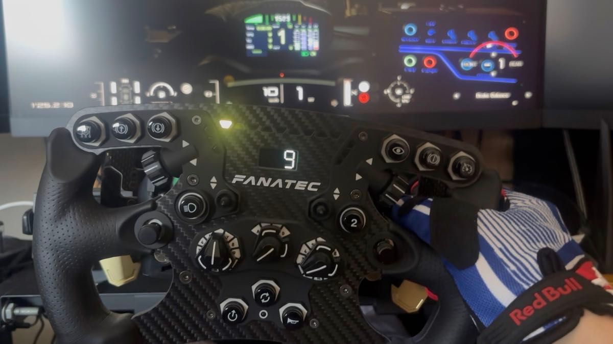 FANATEC バンドル DD PRO V3ペダル フォーミュラーハンドル PODIUMハブ 丸ハンドル シフター1.5V