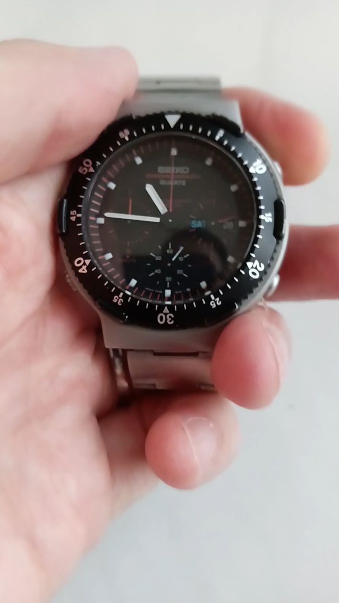美品稼働品 SEIKOセイコースピードマスター 7A38