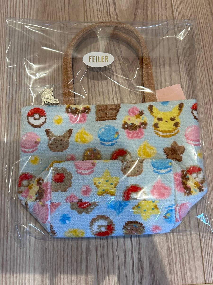 FEILER ポケモン ハッピースウィーツバッグ L/PHS-253120 新品未開封 フェイラー ポケモン ハッピースウィーツ バッグ L