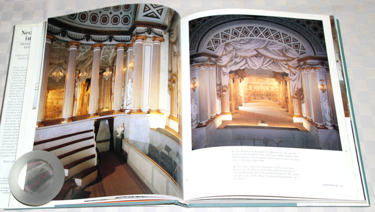 洋書　Neo-Classicism in the North: Swedish Furniture and Interiors, 1770-1850 　北欧新古典インテリア　大型本　 中古本　_画像5