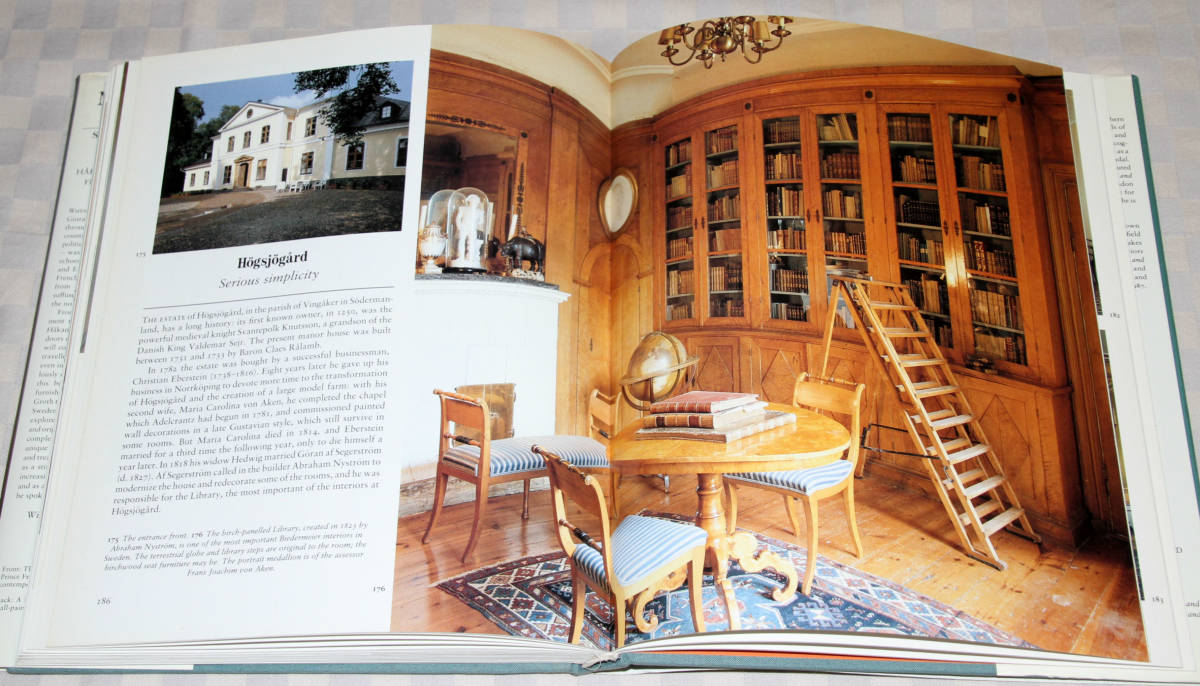 洋書　Neo-Classicism in the North: Swedish Furniture and Interiors, 1770-1850 　北欧新古典インテリア　大型本　 中古本　_画像8