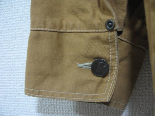 90's OLD GAP オールドギャップ カバーオール ジャケット 旧ロゴ ワッペン ブラウン size M 韓国製