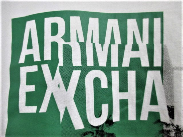 ☆ARMANI EXCHANGE アルマーニ エクスチェンジ ボックスロゴ プリントTシャツ 半袖/メンズ/S_画像5