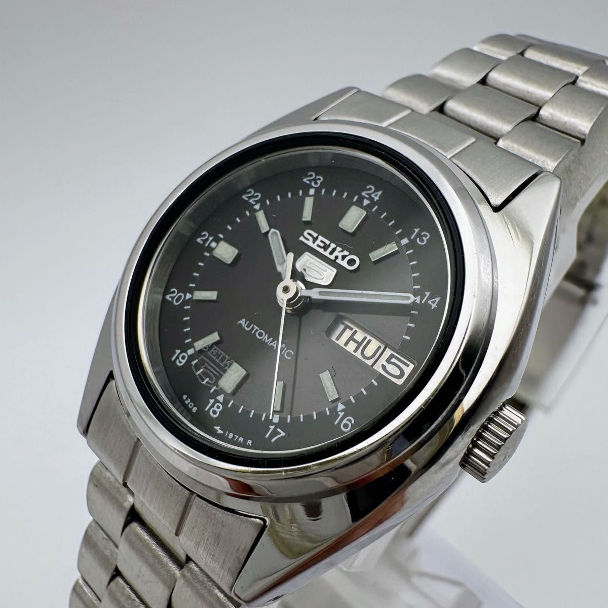SEIKO セイコー5 デイデイト 自動巻き レディース 4206-0500 SEIKO セイコー5 デイデイト 自動巻き レディース 4206-0500
