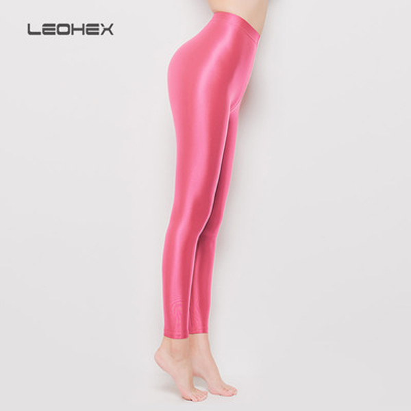 * включая доставку *JG-G XL размер новый цвет! розовый LEOHEX супер глянец супер .... костюмированная игра леггинсы леггинсы латиноамериканский Dance прекрасный ножек 