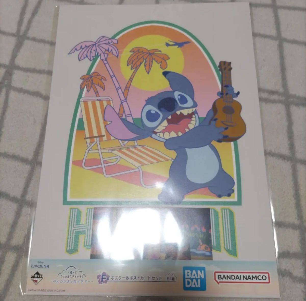 スティッチ 一番くじ ポスター&ポストカード 一番くじ リロ&スティッチ ポスター&ポストカードセット|Yahoo