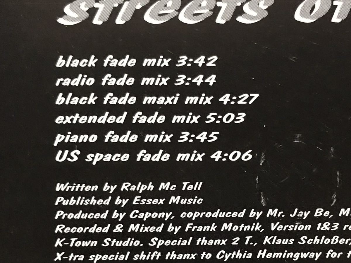 【eu-rap】Fade 2 Black / Streets Of London［CDs］《2b096》_画像4