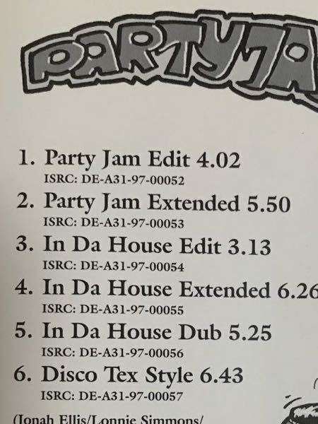 【eu-rap】Party Jam / Don't Stop The Music! ［CDs］《2f016》_画像4