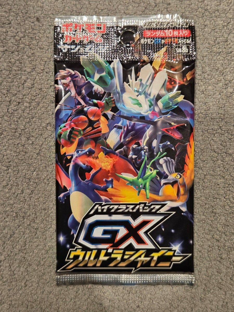 ポケモンカード GX タッグ 4 GXウルトラシャイニー1 計5未開封パック ポケモンカード GXウルトラシャイニー 絶版未開封パック box