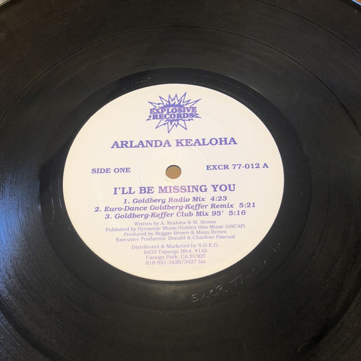 【12”】Arlanda Kealoha - I'll Be Missing You_画像4