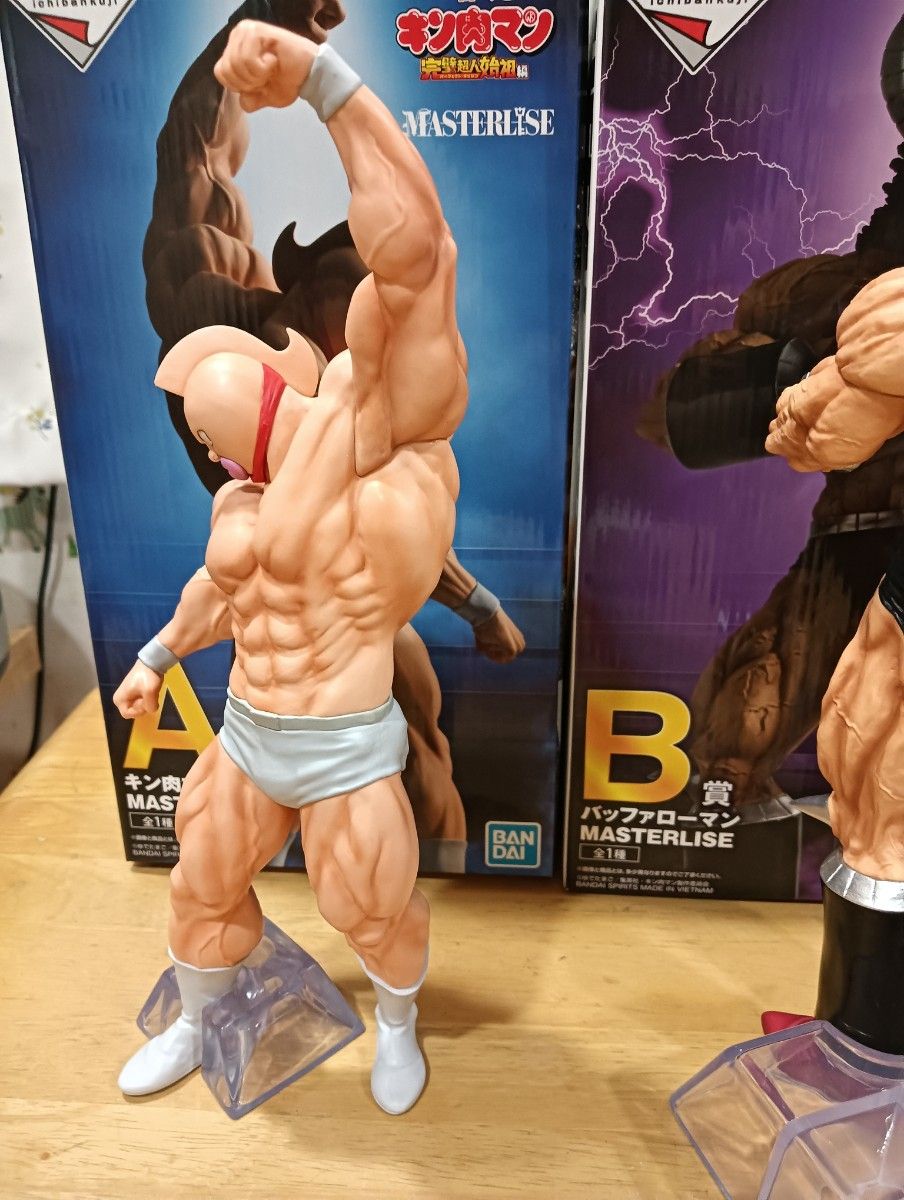 開封品 一番くじ A賞キン肉マン とB賞バッファローマン 一番くじ キン肉マン A賞 B賞 MASTERLISE フィギュア D賞sofvic