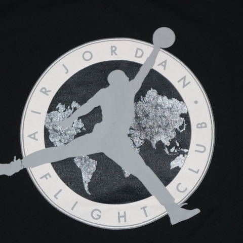AIR JORDAN FIGHT CLUB Tシャツ ブラック M リフレクター マイケル ジョーダン エア ファイトクラブ ジャンプマン ロゴ ナイキ NIKE_画像3
