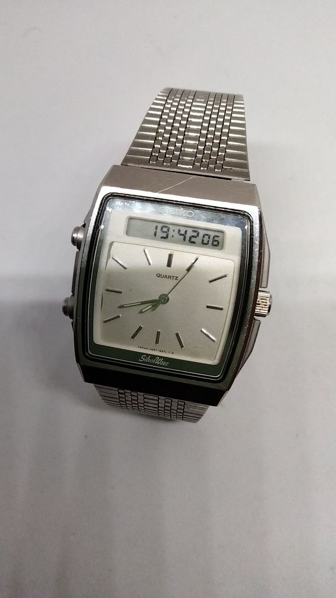 【稼働品】1983年製 SEIKO SilverWave アナデジ 966