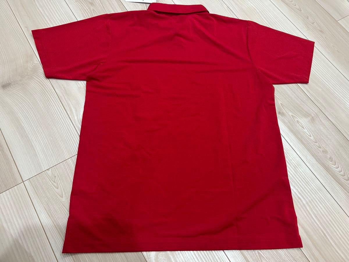 新品 FILA 半袖ポロシャツ レッド Lサイズ メンズ 新品 未使用