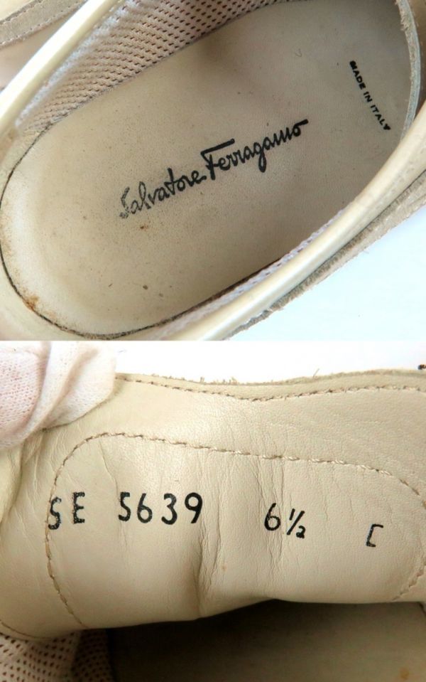 Ferragamo(フェラガモ)　レディス靴　SIZE：6 1/2C 　イタリア製　848511J01-O251_画像8