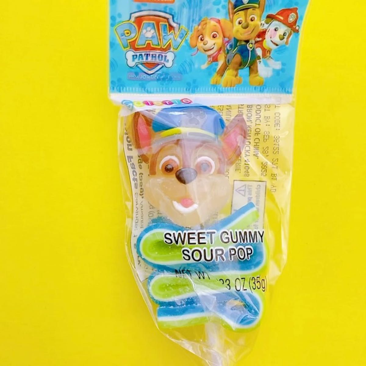 日本未発売 パウパトロール パウパト サワーグミキャンディー お菓子 輸入 アメリカ paw patrol グッズ