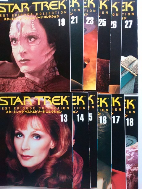 [ immediate bid limitation free shipping ][ Star Trek : the best episode collection explanation book@/43 pcs. ]( corporation tia Goss tea ni Japan )