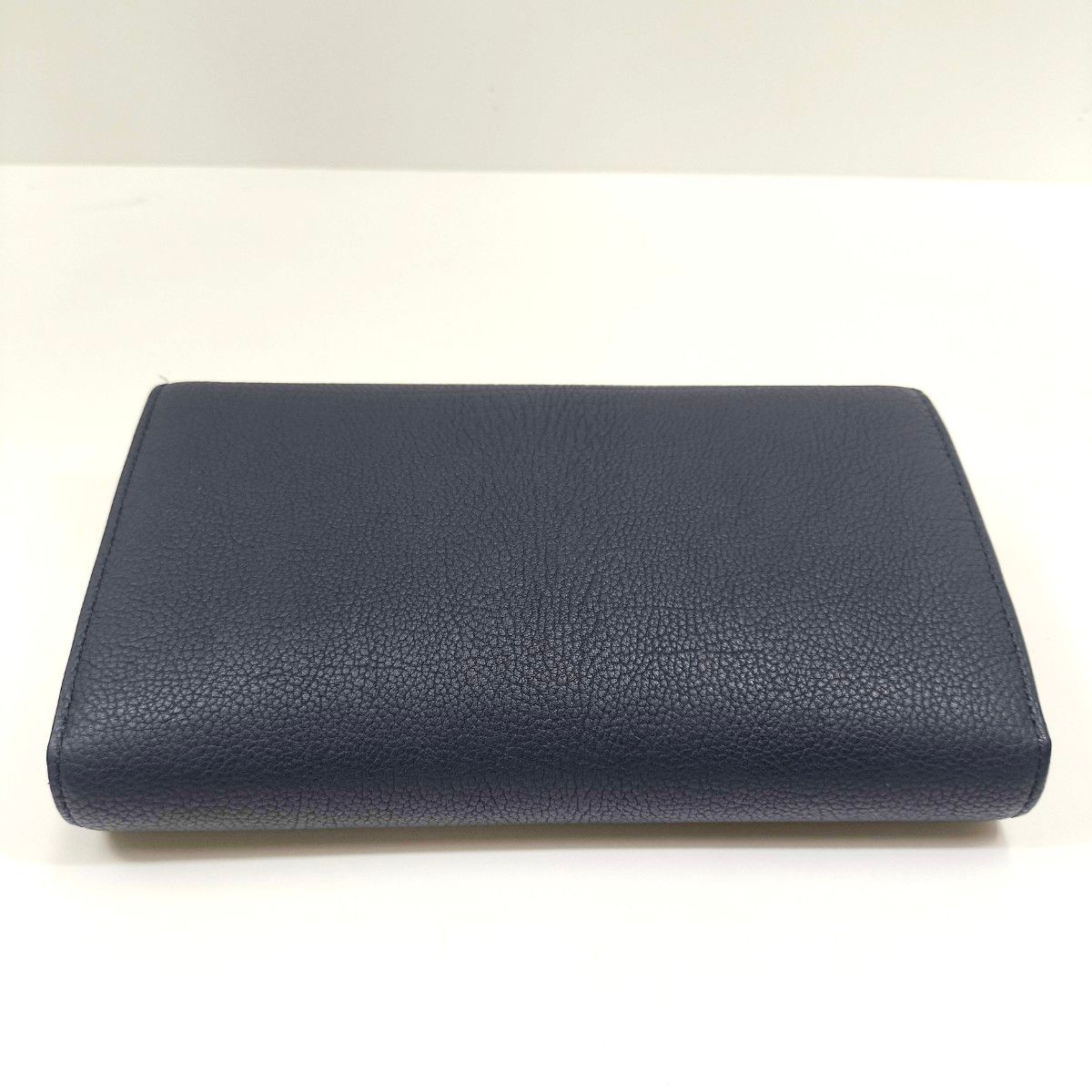 美品 デルボー 長財布 ネイビー トゴ シルバー金具 DELVAUX 極美品 デルボー 長財布 ネイビー トゴ シルバー金具 DELVAUX