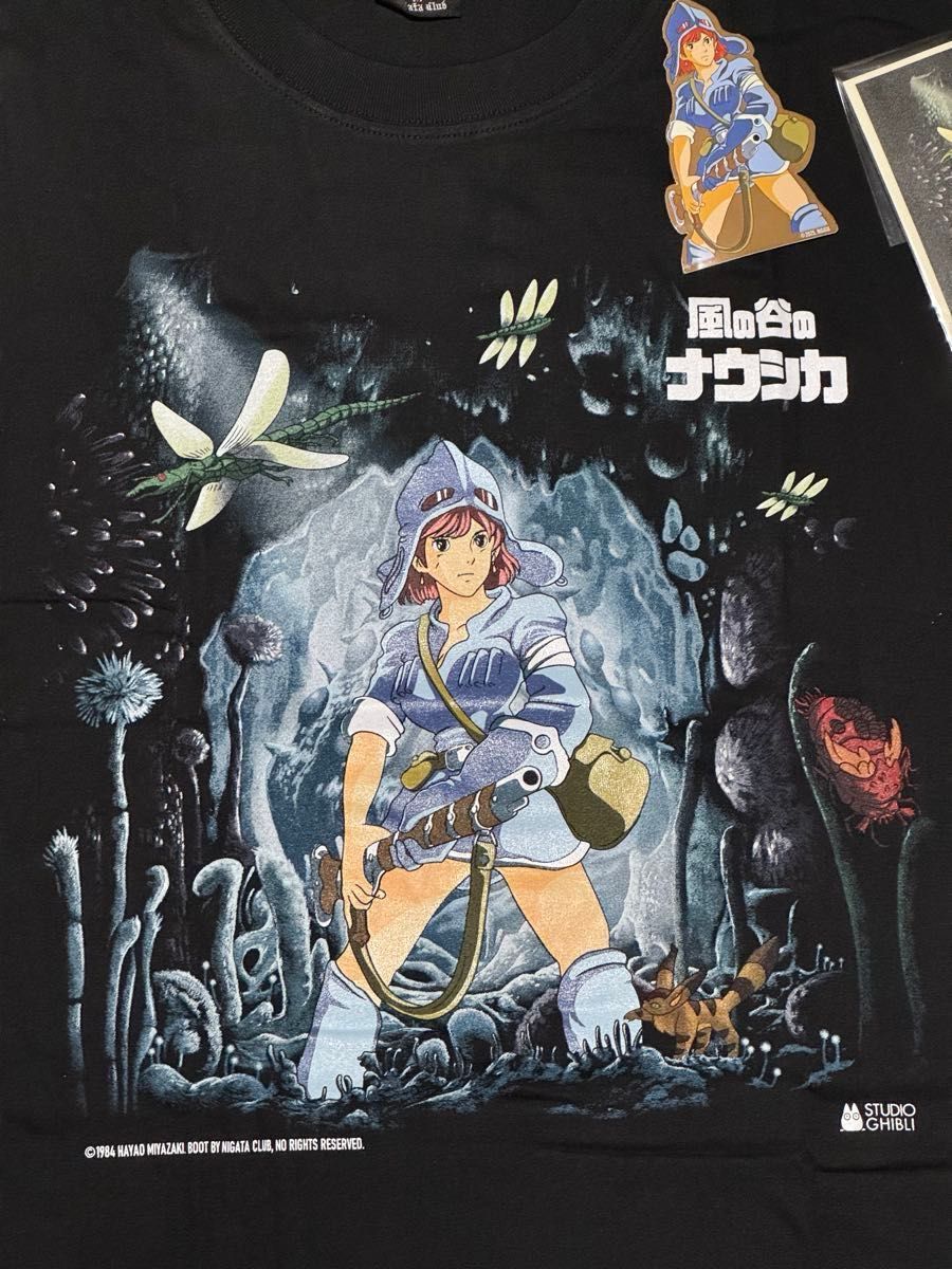 ジブリ 風の谷のナウシカ アニメTシャツ XLサイズ ジブリ 風の谷のナウシカ アニメTシャツ XLサイズ おまけ付き