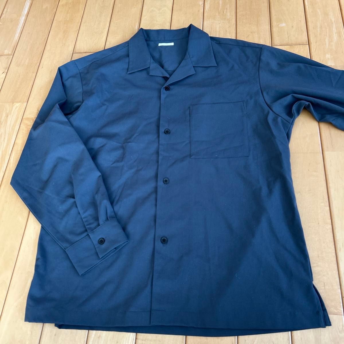 GU☆☆長袖シャツ グレー　メンズ　Lサイズ