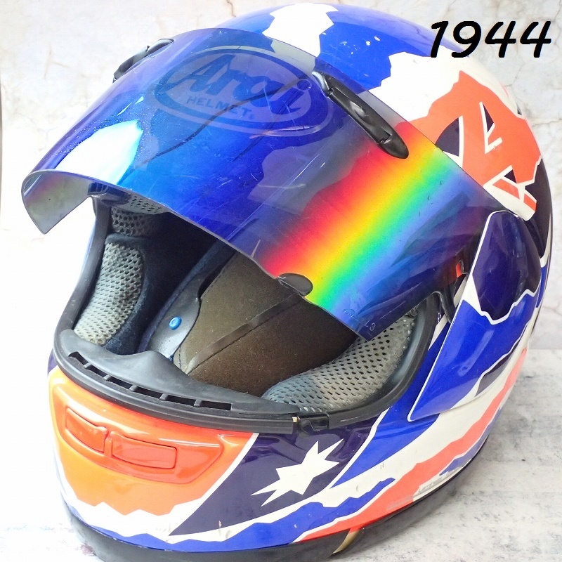 ■FK-1944　アライ　arai ヴィンテージ　ヘルメット　ドゥーハンモデル/SNELL　現(xiàn)狀品 20250605