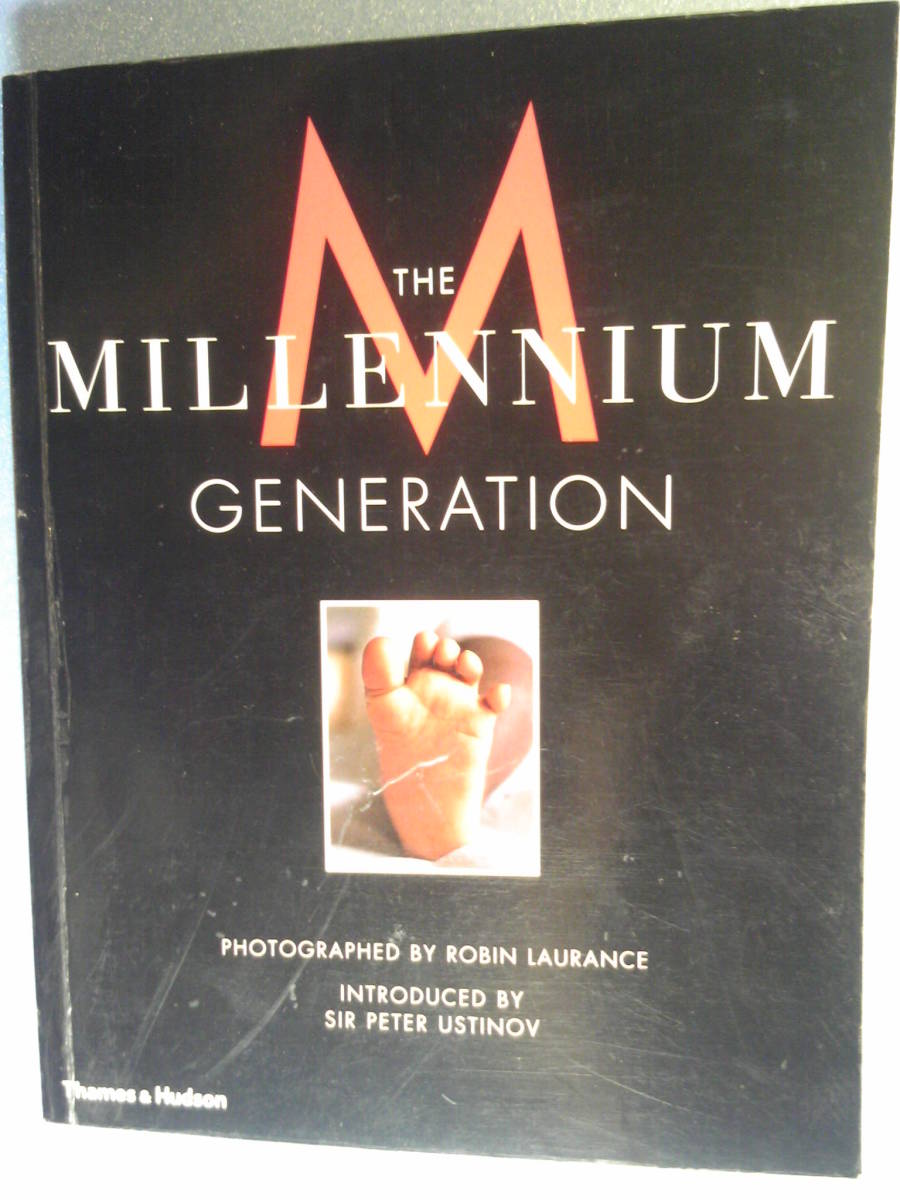 英語/写真集「The Millennium Generation/ミレニアム世代」Robin Laurance(写真)_画像1