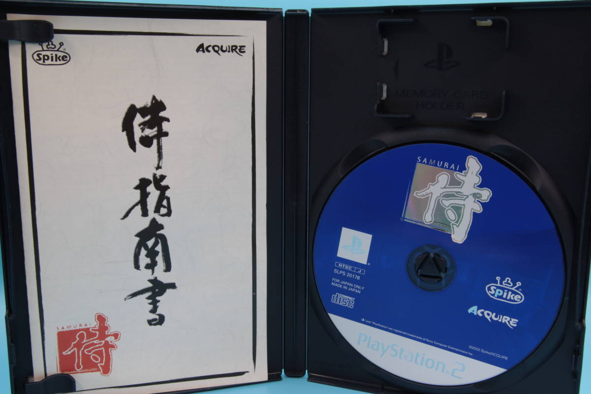 SONY PS2 侍 アクワイア スパイク 動作未確認 SAMURAI ACQUIRE Spike Unconfirmed operation_画像3