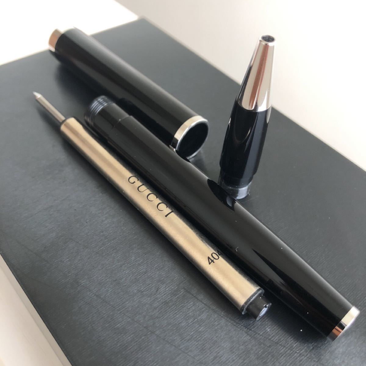 Paypayフリマ 本日限定 グッチ Gucci ローラーボールペン ブラック プラチナ 希少 Paypayフリマ 本日限定 グッチ Gucci ローラーボールペン ブラック プラチナ 希少