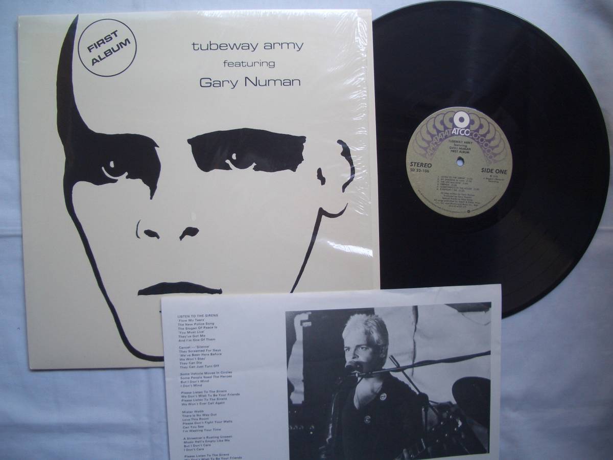 LP米盤★チューブウェイアーミー/ゲイリーニューマンtubeway army featuring Gary Numan ★kbr32 の画像1