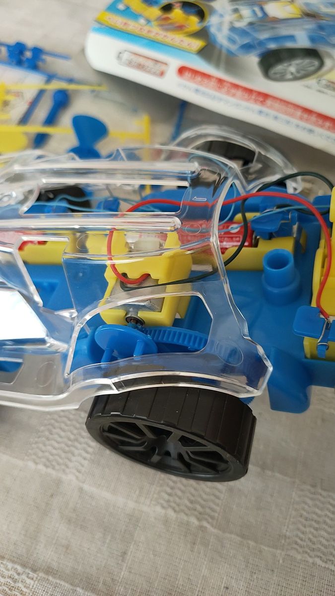 教材 小学校 4年 車 電気のはたらき XV プロペラカー 車 モーターカー 実験 電池付き 動く おもちゃ 知育 くるま