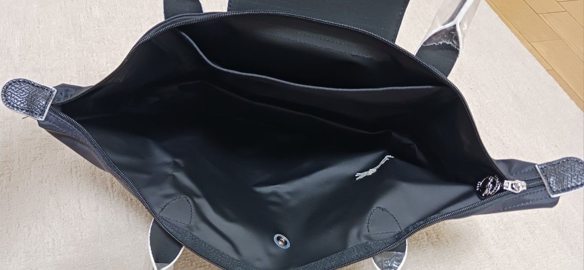 LONGCHAMP☆ロンシャン☆ルプリアージュ クラブ☆Ｌサイズ☆ブラック☆新品