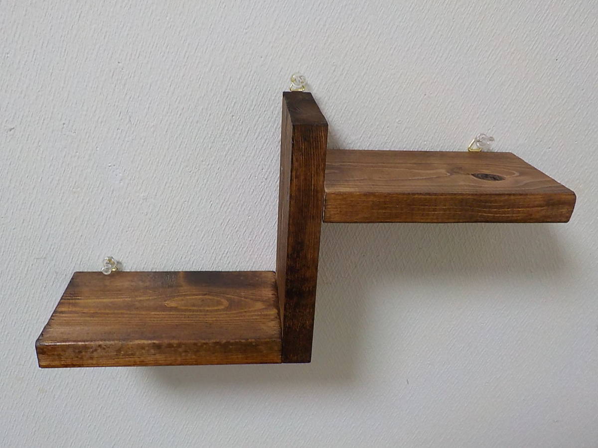  step different ornament display shelf | oak shelf |(J-11)