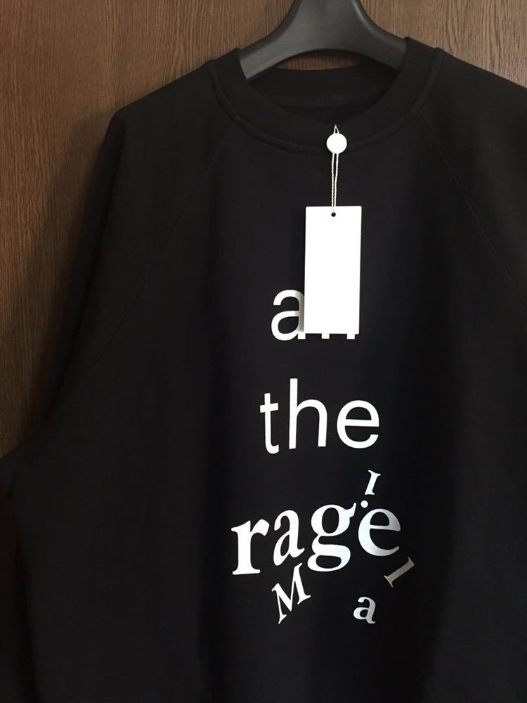 黒L新品 メゾンマルジェラ all the rage オーバーサイズ 黒L新品 メゾンマルジェラ all the rage オーバーサイズ