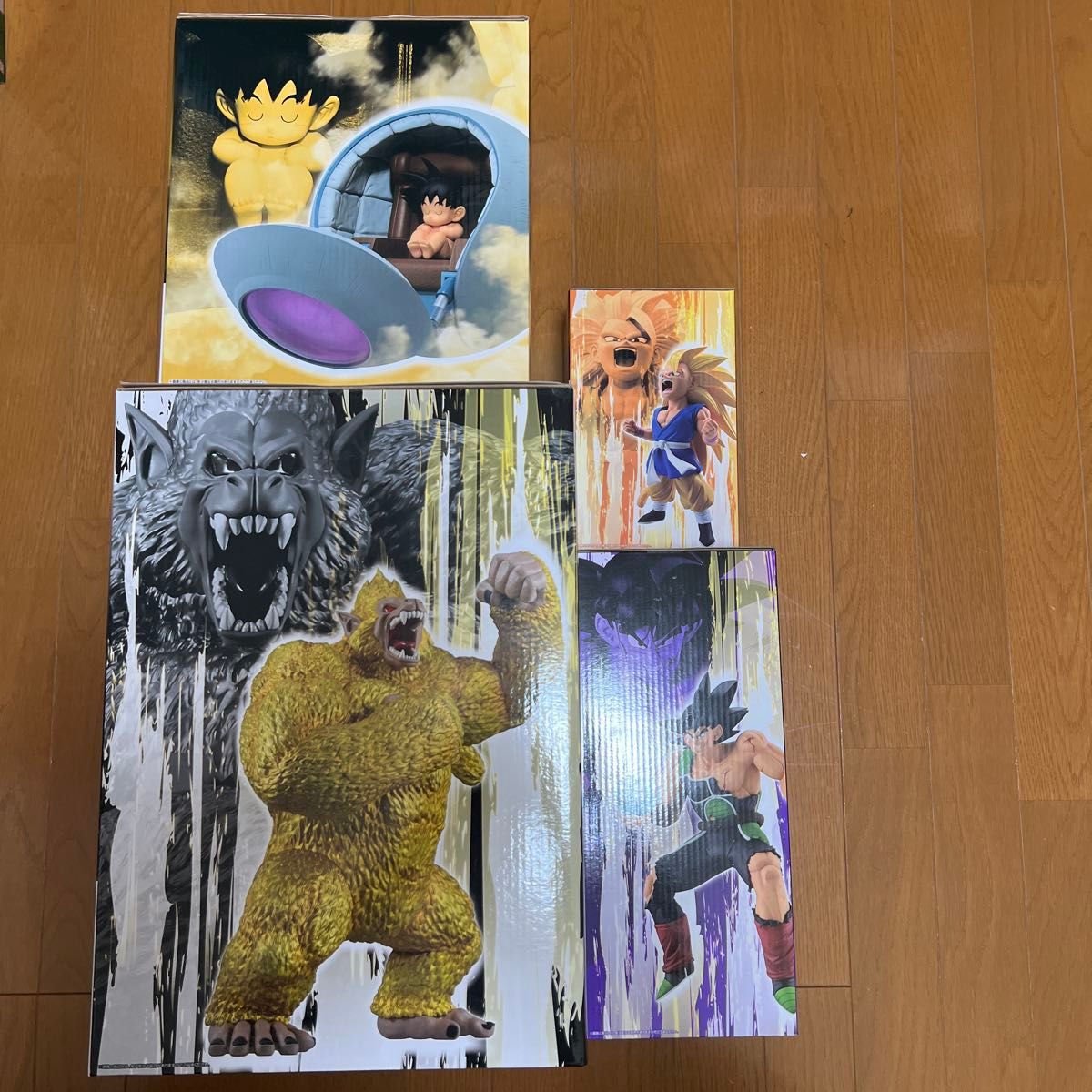 ドラゴンボール 一番くじ 黄金大猿 カカロット バーダック 超サイヤ人3孫悟空 ドラゴンボール 一番くじ 黄金大猿 カカロット バーダック 超