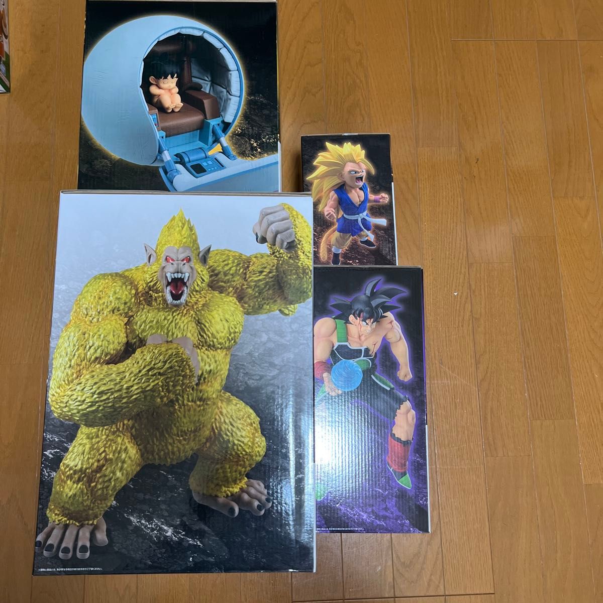 ドラゴンボール 一番くじ 黄金大猿 カカロット バーダック 超サイヤ人3孫悟空 ドラゴンボール 一番くじ 黄金大猿 カカロット バーダック 超