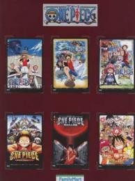 【クオカード】尾田栄一郎 ONE PIECE ワンピース ファミリーマート 6枚組 額縁付 QUOカード 6W-A1005 Aランク_画像1