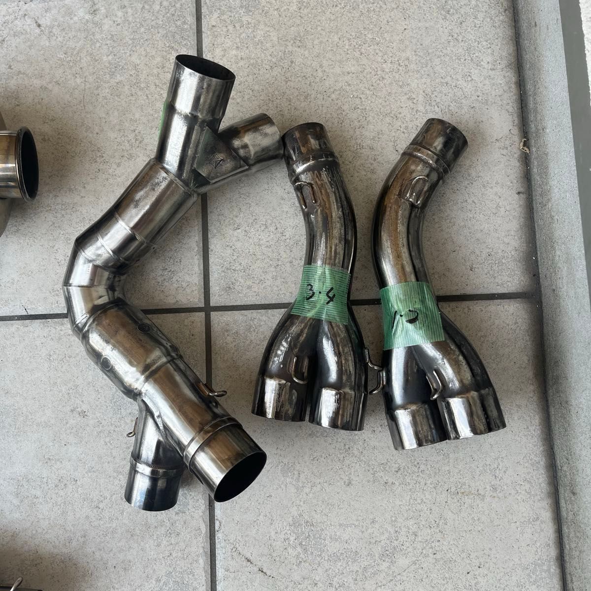 ⚠️【希少】車検対応フルエキモリワキ2本出しマフラー cbr1000rr sc57 希少品】車検対応フルエキモリワキ2本出しマフラー CBR1000RR