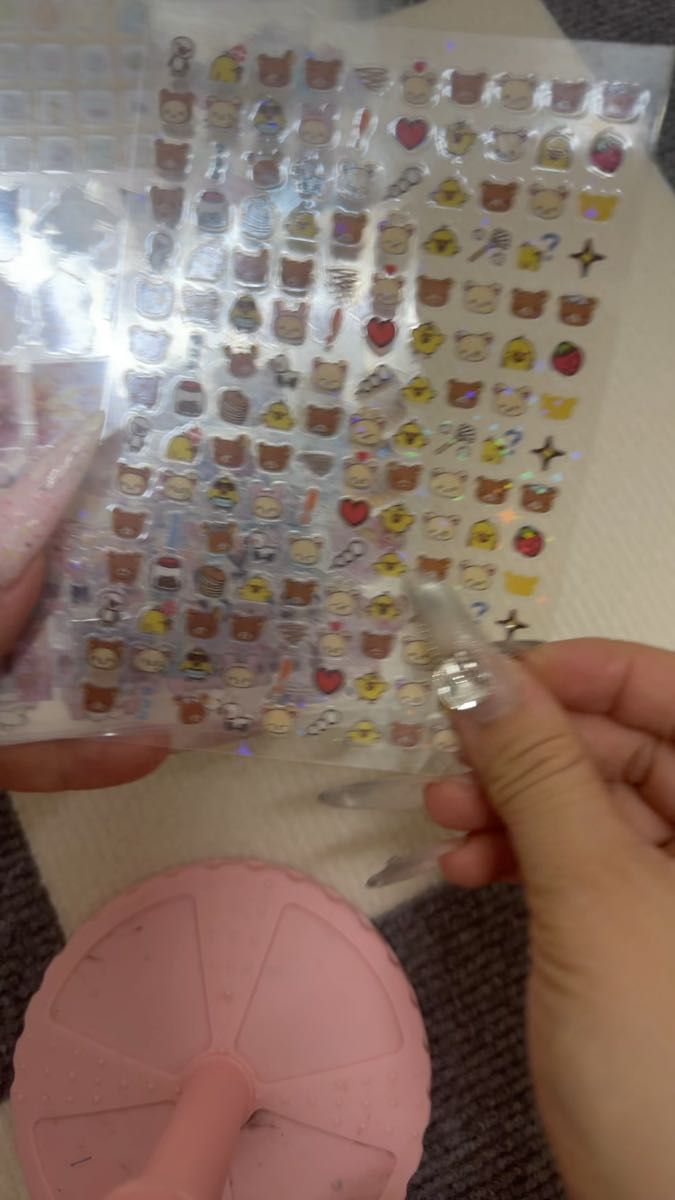 海外可愛い素材シールセット 特売99